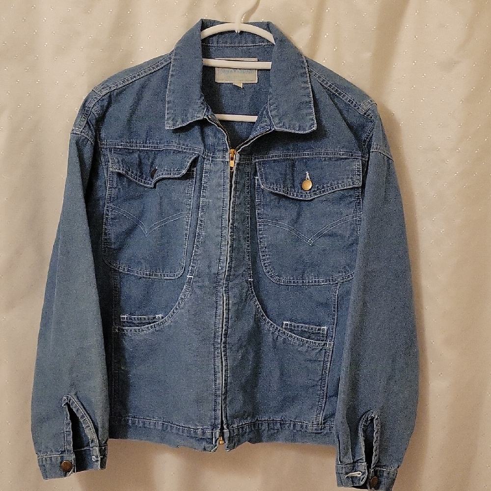 Sergio Valente Blue Jean Jacket Classic Denim Style